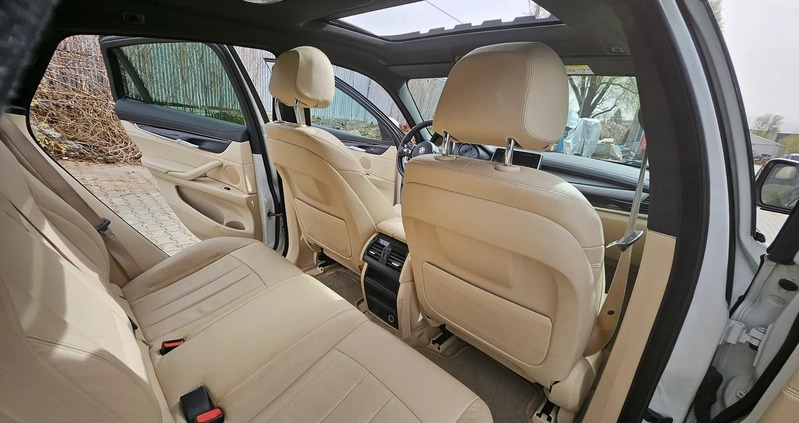 BMW X6 cena 163000 przebieg: 169000, rok produkcji 2016 z Biała małe 631
